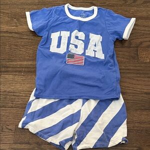 USA Kids Blue Marching Set